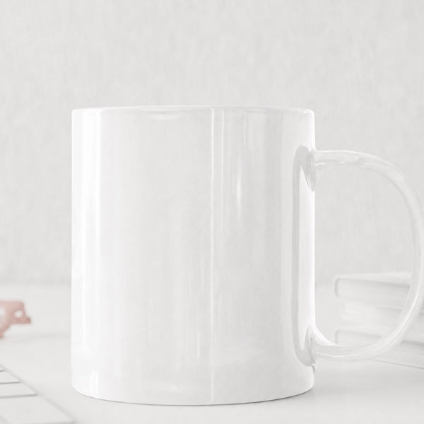 Mug blanc avec le même motif